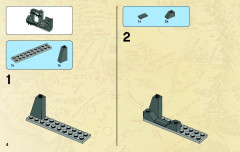 LEGO 9470 instructions page 4 – build guide