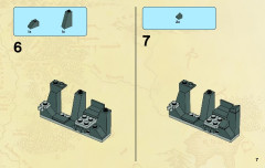 LEGO 9470 instructions page 7 – build guide