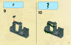 LEGO 9470 instructions page 9 – build guide