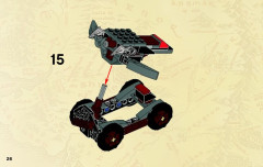 LEGO 9471 instructions page 26 – build guide