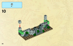 LEGO 9471 instructions page 40 – build guide