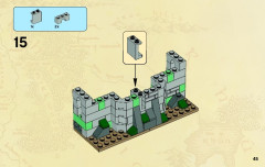 LEGO 9471 instructions page 45 – build guide