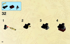 LEGO 9471 instructions page 62 – build guide