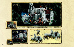 LEGO 9471 instructions page 72 – build guide