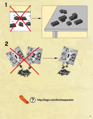 LEGO 9472 instructions page 3 – build guide