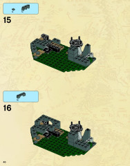 LEGO 9472 instructions page 40 – build guide