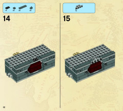 LEGO 9473 instructions page 12 – build guide