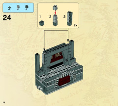 LEGO 9473 instructions page 18 – build guide