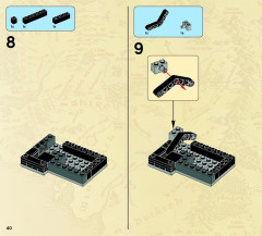 LEGO 9473 instructions page 40 – build guide