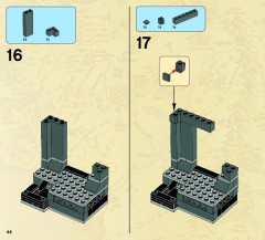 LEGO 9473 instructions page 44 – build guide