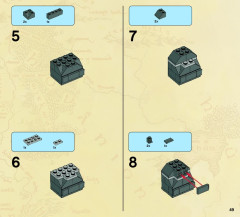 LEGO 9473 instructions page 49 – build guide