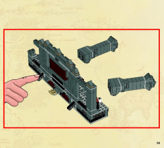 LEGO 9473 instructions page 55 – build guide