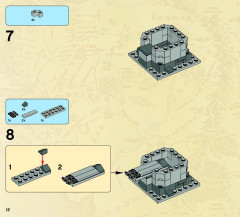 LEGO 9473 instructions page 12 – build guide