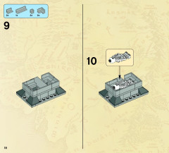 LEGO 9473 instructions page 18 – build guide