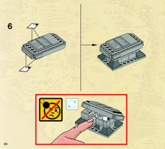 LEGO 9473 instructions page 20 – build guide