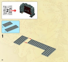 LEGO 9473 instructions page 22 – build guide