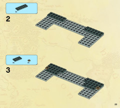 LEGO 9473 instructions page 23 – build guide