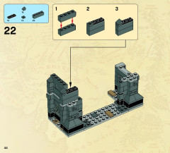 LEGO 9473 instructions page 44 – build guide