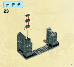 LEGO 9473 instructions page 45 – build guide