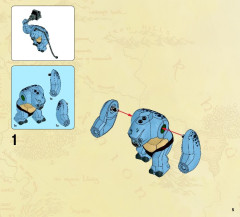 LEGO 9473 instructions page 5 – build guide