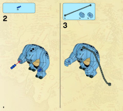 LEGO 9473 instructions page 6 – build guide