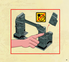 LEGO 9473 instructions page 61 – build guide