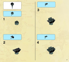 LEGO 9473 instructions page 7 – build guide