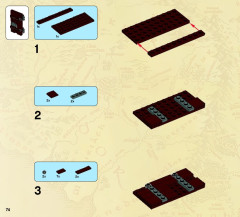 LEGO 9473 instructions page 74 – build guide