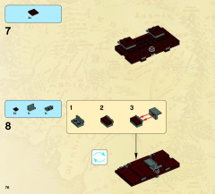 LEGO 9473 instructions page 76 – build guide