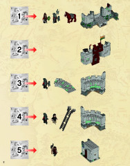 LEGO 9474 instructions page 2 – build guide