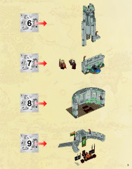 LEGO 9474 instructions page 3 – build guide