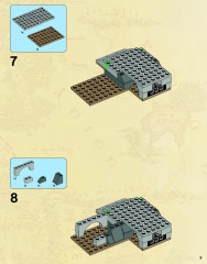 LEGO 9474 instructions page 9 – build guide