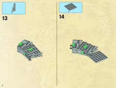 LEGO 9474 instructions page 6 – build guide