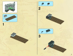 LEGO 9474 instructions page 9 – build guide