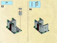 LEGO 9474 instructions page 8 – build guide
