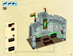 LEGO 9474 instructions page 35 – build guide