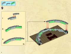 LEGO 9474 instructions page 8 – build guide