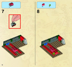 LEGO 9476 instructions page 12 – build guide