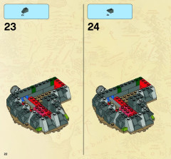 LEGO 9476 instructions page 22 – build guide