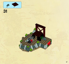 LEGO 9476 instructions page 27 – build guide