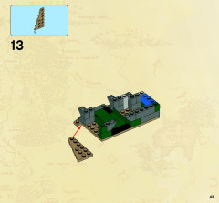 LEGO 9476 instructions page 43 – build guide