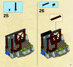 LEGO 9476 instructions page 51 – build guide