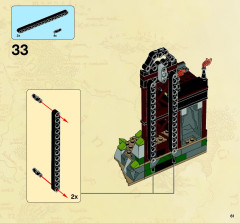 LEGO 9476 instructions page 61 – build guide
