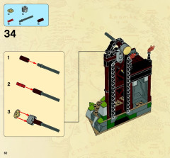 LEGO 9476 instructions page 62 – build guide