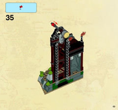 LEGO 9476 instructions page 63 – build guide