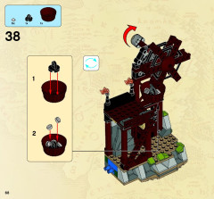 LEGO 9476 instructions page 68 – build guide