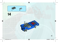 LEGO 9479 instructions page 13 – build guide