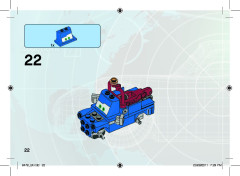 LEGO 9479 instructions page 22 – build guide