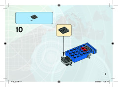 LEGO 9479 instructions page 9 – build guide
