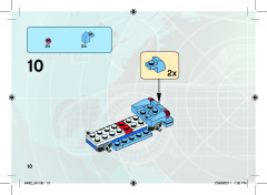 LEGO 9480 instructions page 10 – build guide